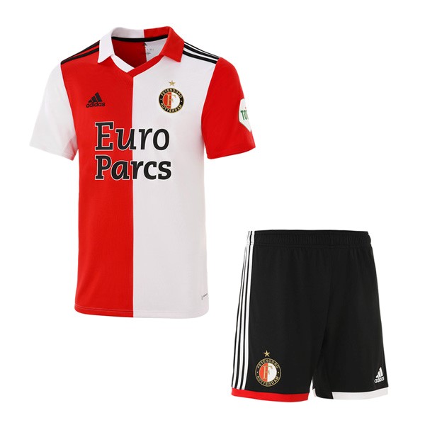 Camiseta Feyenoord Primera equipo Niño 2022-23